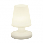 Настольная влагостойкая лампа Reality Bora R57061101 белый пластик