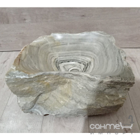Раковина на столешницу Stone Art 40x35x14,5 натуральный мрамор
