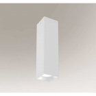 Точечный светильник даунлайт накладной Shilo Mitsuma 7889 современный, белый, сталь, алюминий