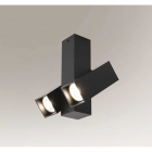 Точечный светильник накладной Shilo Mitsuma 7998 современный, черный, сталь, алюминий