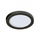 Точковий світильник для ванної Azzardo Slim Round 9 LED 6W 3000K AZ2834 чорний