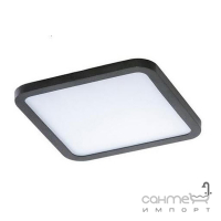 Точечный светильник для ванной Azzardo Slim Square 15 LED 12W 3000K AZ2836 черный