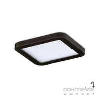 Точечный светильник для ванной Azzardo Slim Square 9 LED 6W 3000K AZ2833 черный