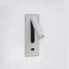 Настінний регульований світильник з роз'ємом USB Astro Lighting Fuse LED USB 1215081 Білий Матовий