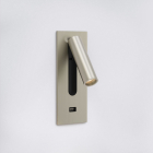 Настенный регулируемый светильник с USB разъемом Astro Lighting Fuse LED USB 1215084 Никель Матовый