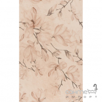 Плитка настенная декор Cersanit Matilda Inserto Flower 25x40 (декор цветы)