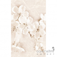 Плитка настенная декор Cersanit Sofi Inserto Flower 25x40 (декор цветы)