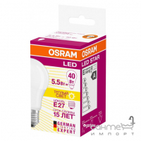 Лампа светодиодная Osram LED LS 230V FR E27 10X1