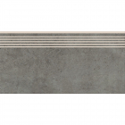 Плитка підлогова ступінь Cersanit Highbrook Dark Grey Steptread 29,8x59,8