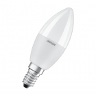 Лампа светодиодная в форме свечи с пультом ДУ Osram LED CL REM 5,5W/827 230V FR E14 4X1