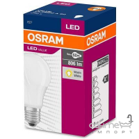 Лампа світлодіодна Osram LED VALUE CLA60 8,5W FR E27 10X1 806lm
