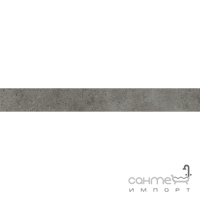 Плитка для підлоги фриз Cersanit Highbrook Dark Grey Skirting 7x59,8
