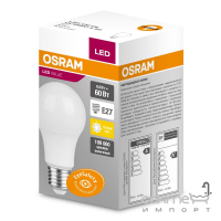 Лампа светодиодная Osram LED VALUE CL A60 8W 230V FR E27 10X1