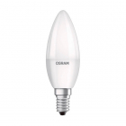 Лампа светодиодная в форме свечи Osram VALUE CL B40 220-240V FR E14 10X1