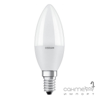 Лампа світлодіодна у формі свічки Osram LED VALUE CL B60 7W 230V FR E14 10X1