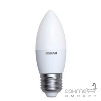 Лампа світлодіодна у формі свічки Osram LED VALUE CL B60 7W 230V FR E27 10X1