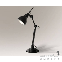 Настольная лампа Shilo Daisen 2279 хай-тек, черный, сталь, алюминий