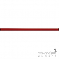Стеклянный фриз Cersanit Glass Red Border New 1,5x40