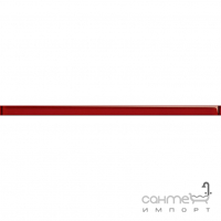Стеклянный фриз Cersanit Glass Red Border New 2x45