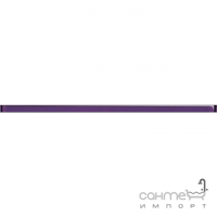 Скляний фриз Cersanit Glass Violet Border New 2x60
