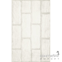 Настінна плитка 25x40 Paradyz Kwadro Muro Bianco Struktura (матова, структурна)