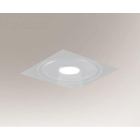 Точечный светильник встраиваемый Shilo Komoro IL 7367 современный, белый, сталь, алюминий