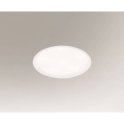 Светильник потолочный Shilo Hofu 7398 белый, металл, сталь, алюминий