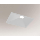 Светильник потолочный Shilo Ube IL 7375 белый, металл, сталь, алюминий