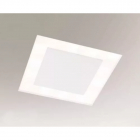 Светильник потолочный Shilo Bando 7410 белый, металл, алюминий