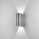 Уличный настенный светильник-подсветка Astro Lighting Dunbar 255 LED 1384021 Серебро Текстурное