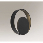 Светильник настенный Shilo Omono 7914 хай-тек, черный, сталь, алюминий