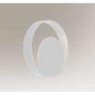 Светильник настенный Shilo Omono 7915 хай-тек, белый, сталь, алюминий