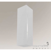 Светильник настенный бра Shilo Nemuro 7811 современный, белый, сталь, алюминий