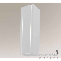Светильник настенный бра Shilo Nemuro 7813 современный, белый, сталь, алюминий