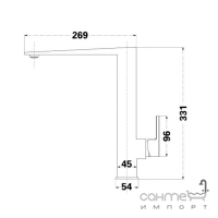 Змішувач для кухні Lambert Kit Foam LR3003B чорний