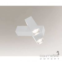 Светильник настенный спот Shilo Mitsuma 8003 хай-тек, белый, сталь, алюминий