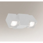 Светильник настенный спот Shilo Bizen 7933 хай-тек, белый, сталь, алюминий