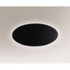 Світильник настінний Shilo Suzu 4471 хай-тек, чорний, сталь, алюміній