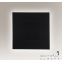 Светильник настенный Shilo Niimi 4466 хай-тек, черный, сталь, алюминий