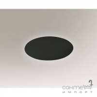Светильник настенный Shilo Suzu 4470 хай-тек, черный, сталь, алюминий