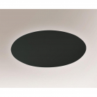 Светильник настенный Shilo Suzu 4472 хай-тек, черный, сталь, алюминий