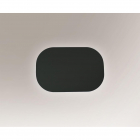 Светильник настенный Shilo Mito 4467 хай-тек, черный, сталь, алюминий