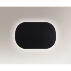 Світильник настінний Shilo Mito 4468 хай-тек, чорний, сталь, алюміній