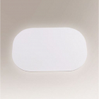 Светильник настенный Shilo Mito 7423 хай-тек, белый, сталь, алюминий