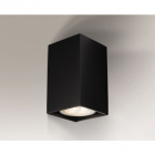 Светильник настенный бра Shilo Ozu 4401 хай-тек, черный, сталь, алюминий