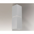 Светильник настенный бра Shilo Nemuro 7468 хай-тек, белый, сталь, алюминий