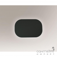 Светильник настенный Shilo Mito 4467 хай-тек, черный, сталь, алюминий