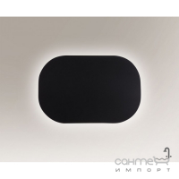 Светильник настенный Shilo Mito 4468 хай-тек, черный, сталь, алюминий
