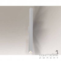 Светильник настенный бра Shilo Doha 7492 хай-тек, белый, сталь, алюминий