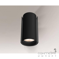 Светильник настенный бра Shilo Ozu 4403 хай-тек, черный, сталь, алюминий
